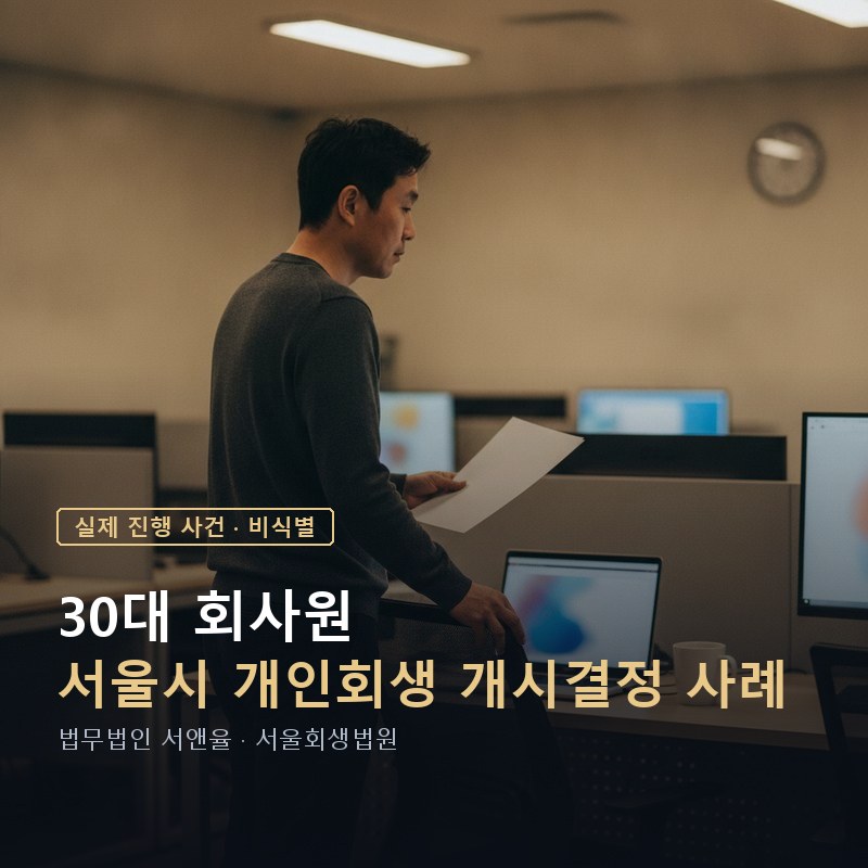 개인회생 변제금 계산, 월급에서 최저생계비 빼면 얼마일까 — 이해를 돕기 위한 연출 이미지